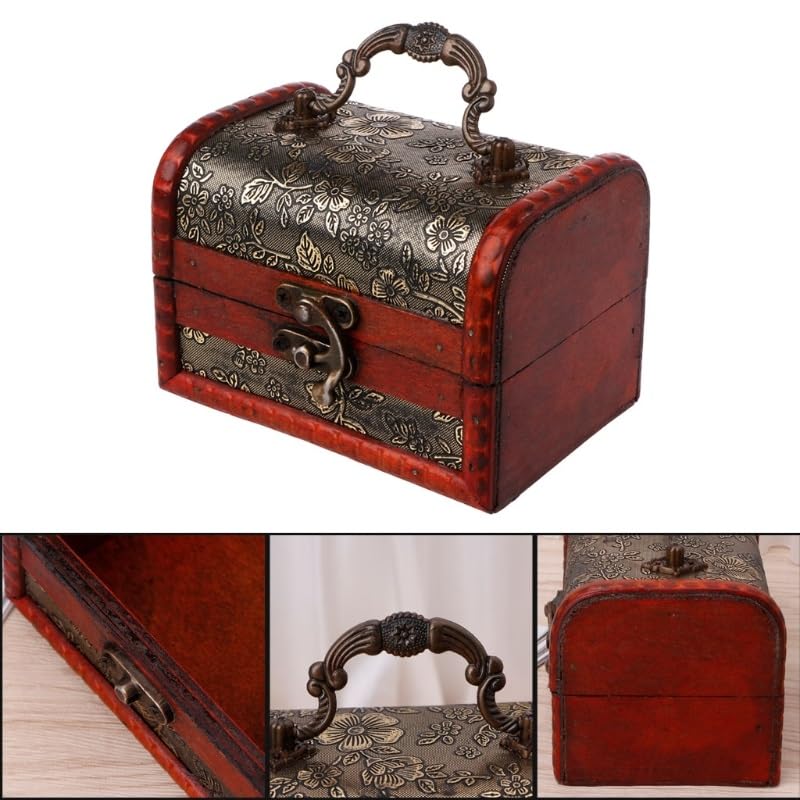 Amazon.com: Jewellery Box Small Vintage Jewelry Box Treasure